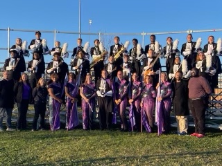 Panther Band after their State Performance!