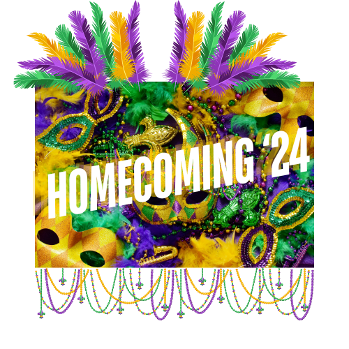 This year's Homecoming theme will be Mardi Gras!